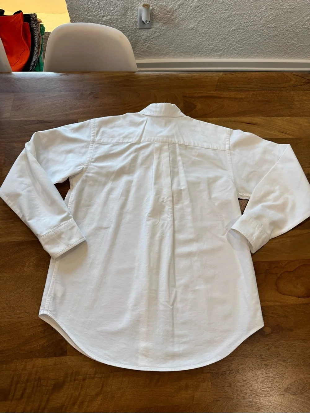 Ralph Lauren Youth White Oxford Button-Down Shirt Size 12